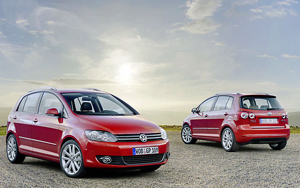 Golf Plus voor en achter